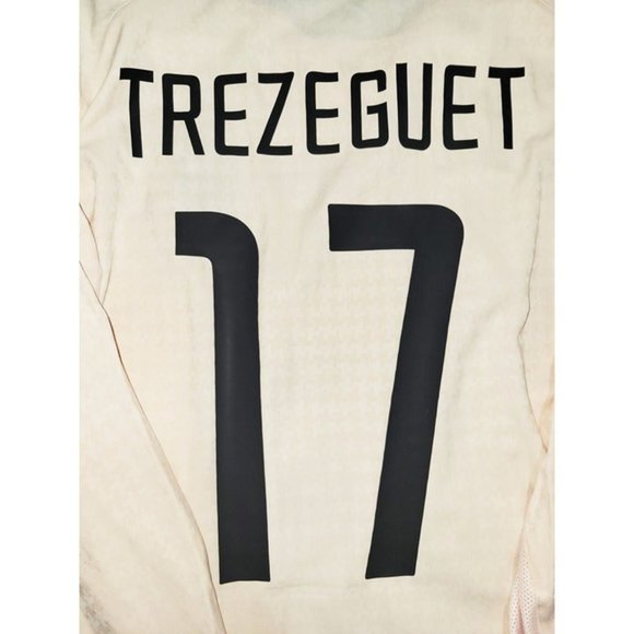 Trezeguet Juventus 2003 2004 Away Soccer Jersey Shirt L - Picture 4 of 8